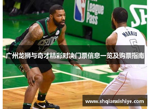 广州龙狮与奇才精彩对决门票信息一览及购票指南